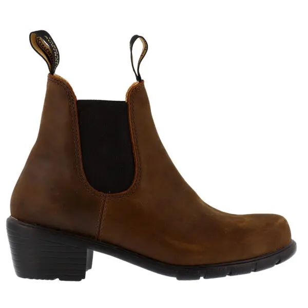 Blundstone Heeled Chelsea Ant. Brown 1673