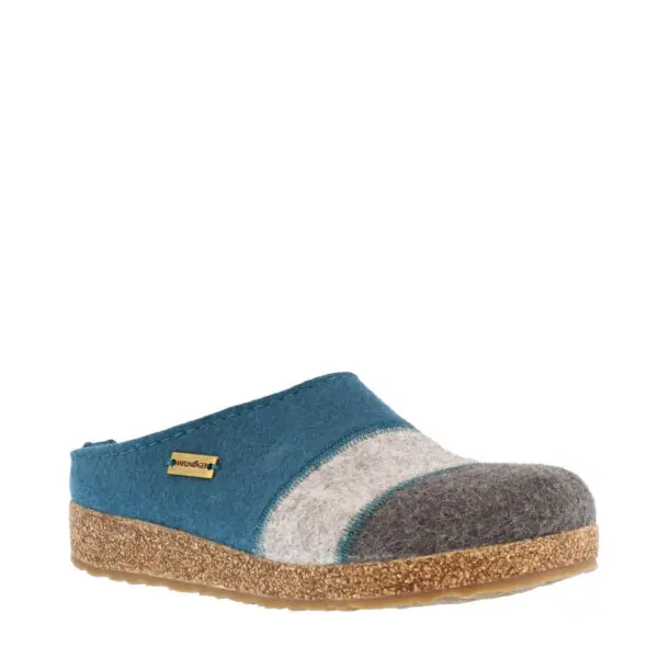 Haflinger Lines Patterned Slipper