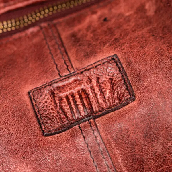 Kunitz Handbags KE-BAG-4819 Burgundy 5