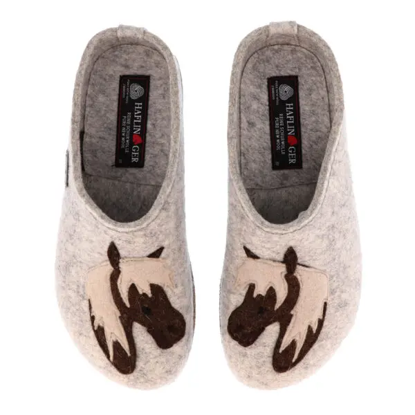 Haflinger Cavallo Patterned Slipper