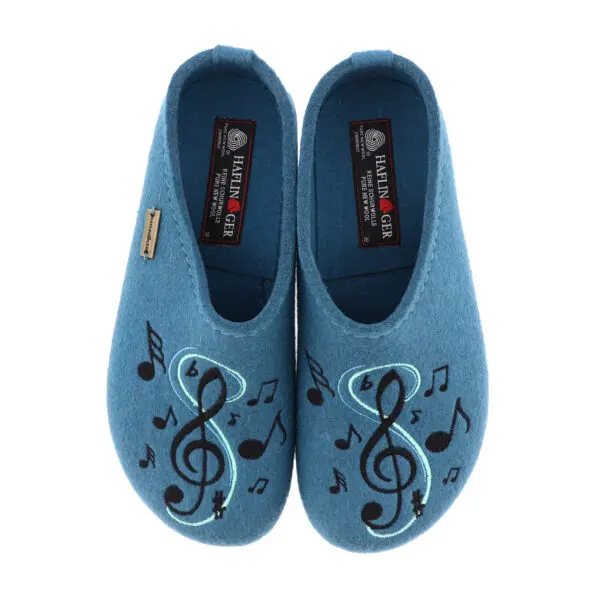 Haflinger Melodie Cork Footbed Slipper