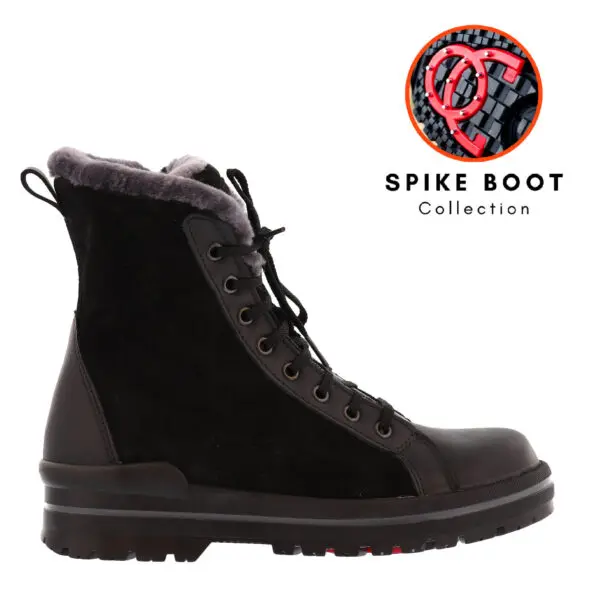 Olang Zaide Shearling Spike Boot