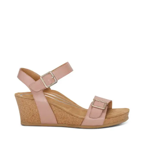 Aetrex Lexa Wedge Sandal