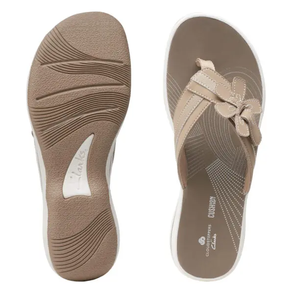 Clarks SS24 BRINKLEYFLORA TAUPE 7