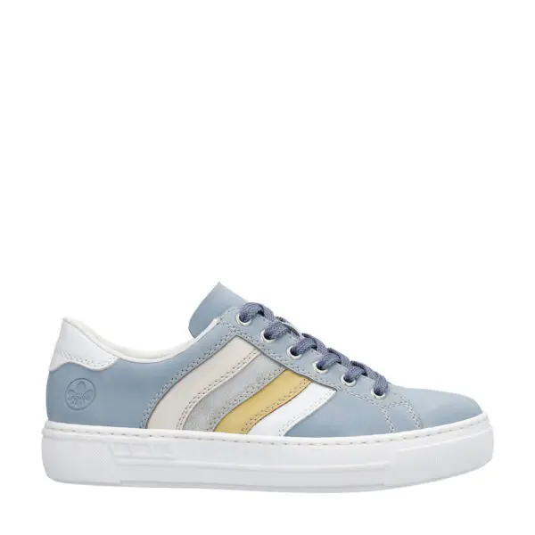 Rieker L8802 Striped Sneaker