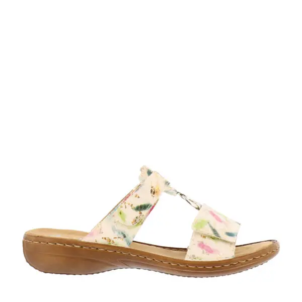 Rieker Hemau 608p9 Velcro Slide