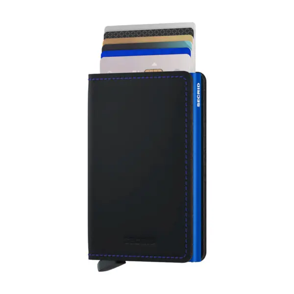 Secrid_Slimwallet_Matte_BlackBlue_Front_Cards_SQUAREEDIT