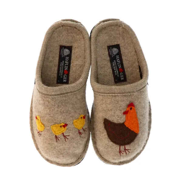Haflinger Gallina Felt Sole Slipper