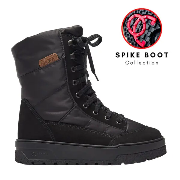 Olang Midnight Laceup Spike Boot