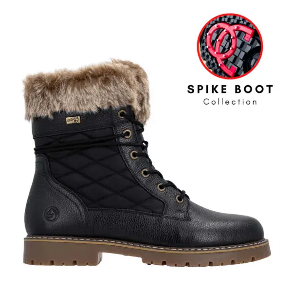 Remonte D9383 Short Lace Spike Boot