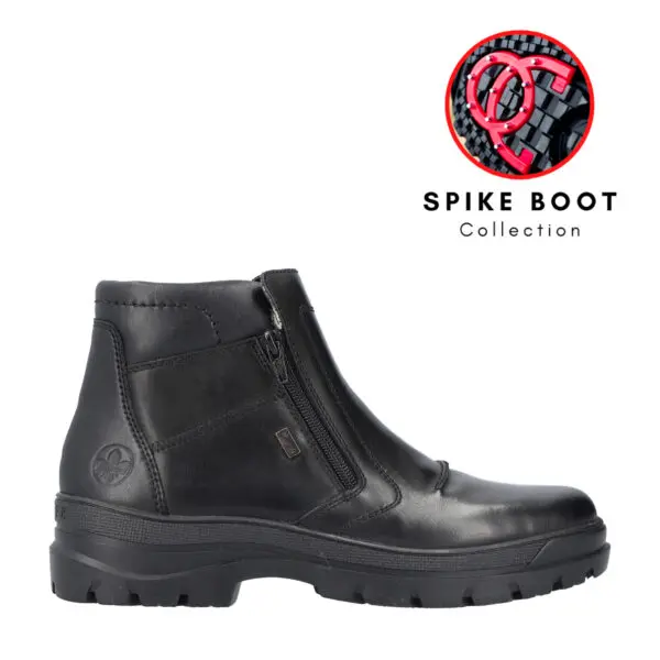 Rieker Me F5463 Double Zip Spike Boot