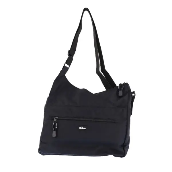 Derek Alexander Nylon Xbody Angled Top Zip