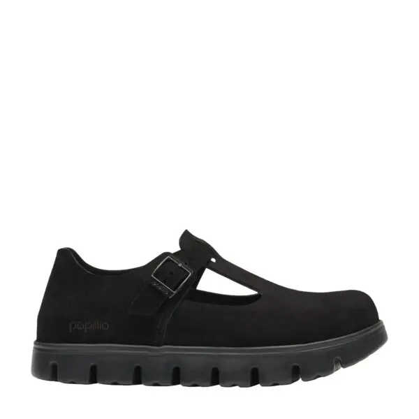 Birkenstock Paris Chunky Blk Suede N