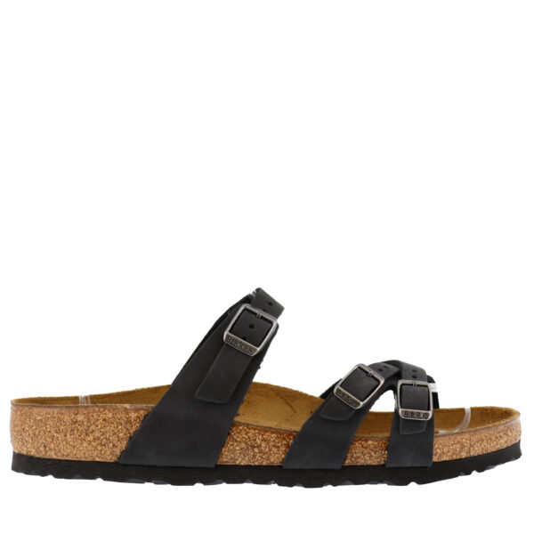 Birkenstock Franca Black Oil Ltr R