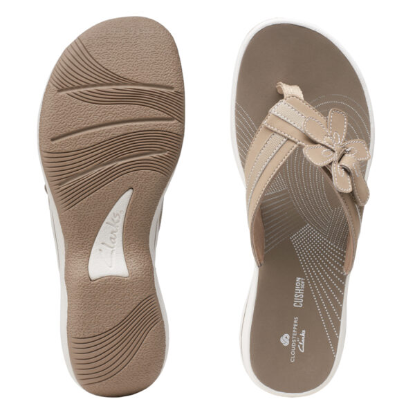 Clarks SS24 BRINKLEYFLORA TAUPE 7