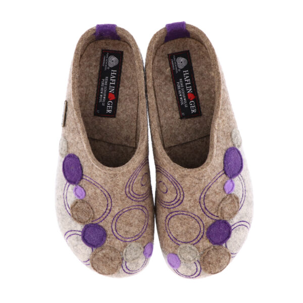 Haflinger Fizz Patterned Slipper