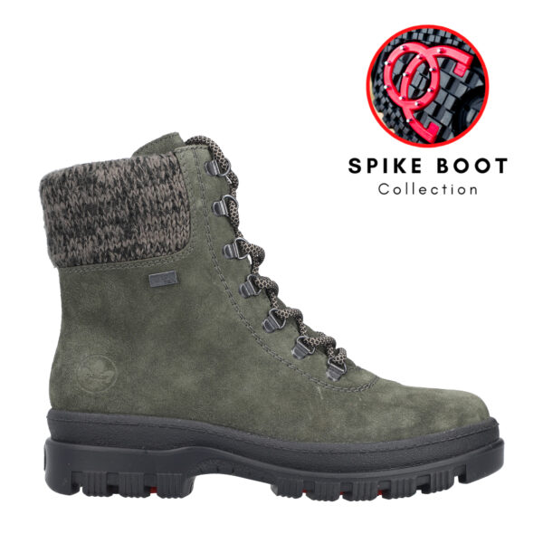 Rieker Wo X8233 Lace Up Mid Spike