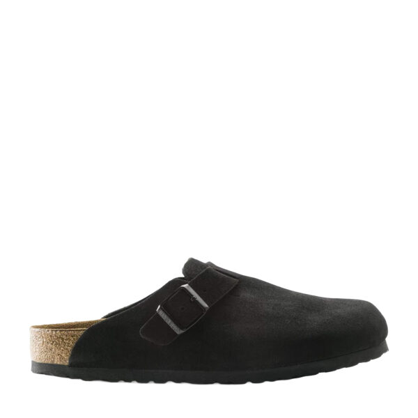 Birkenstock Boston Soft Black Suede R